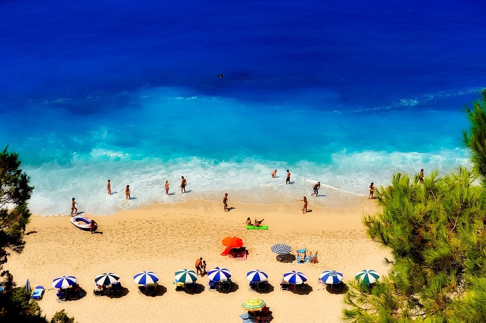 Greece, Beach